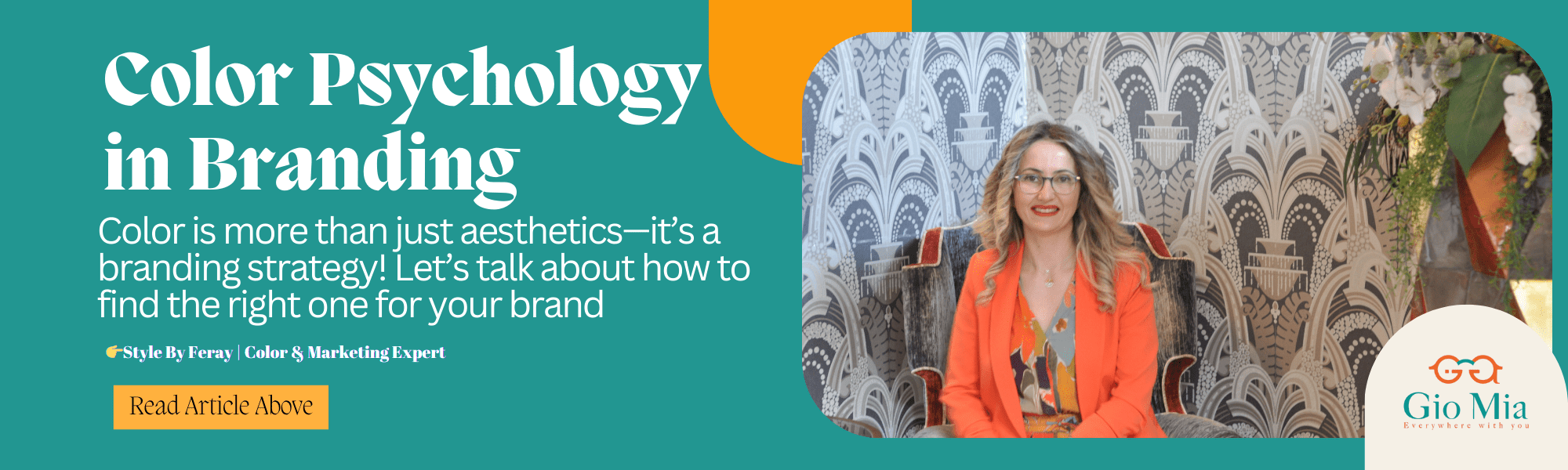 The Psychology of Colors in Branding: How to Choose the Right One for Your Business - Gio Mia by Feray