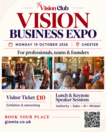 Vision Business Autumn Expo Chester 2026 | Business Networking Event UK