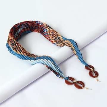 Sunglasses Colourful Fabric Chain  - Summer1-1