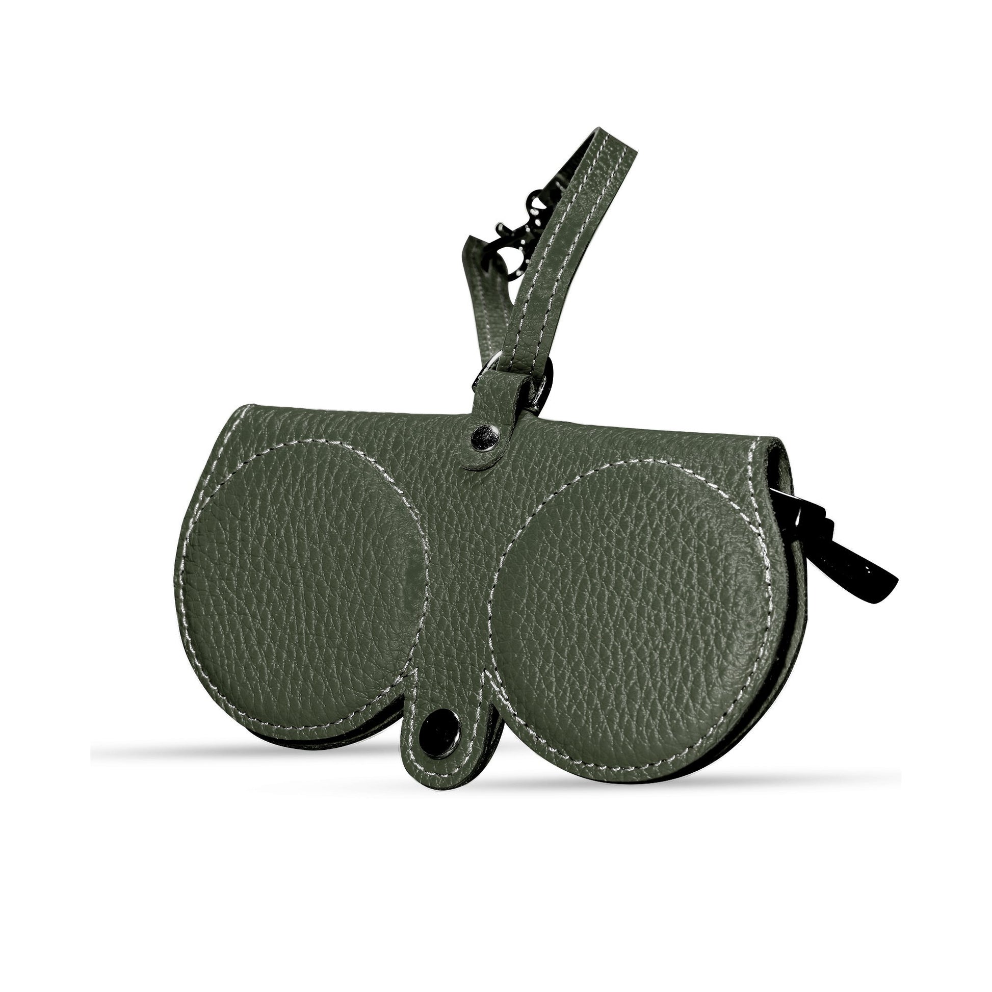 Eyewear Case Green Genujine Letter - Gio Mia by Feray