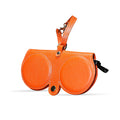 Genuine Leather Eyewear Case Orange - Gio Mia by Feray