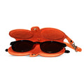Genuine Leather Eyewear Case Orange - Gio Mia by Feray