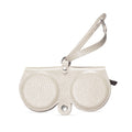 Genuine Leather Eyewear Case White - Gio Mia by Feray