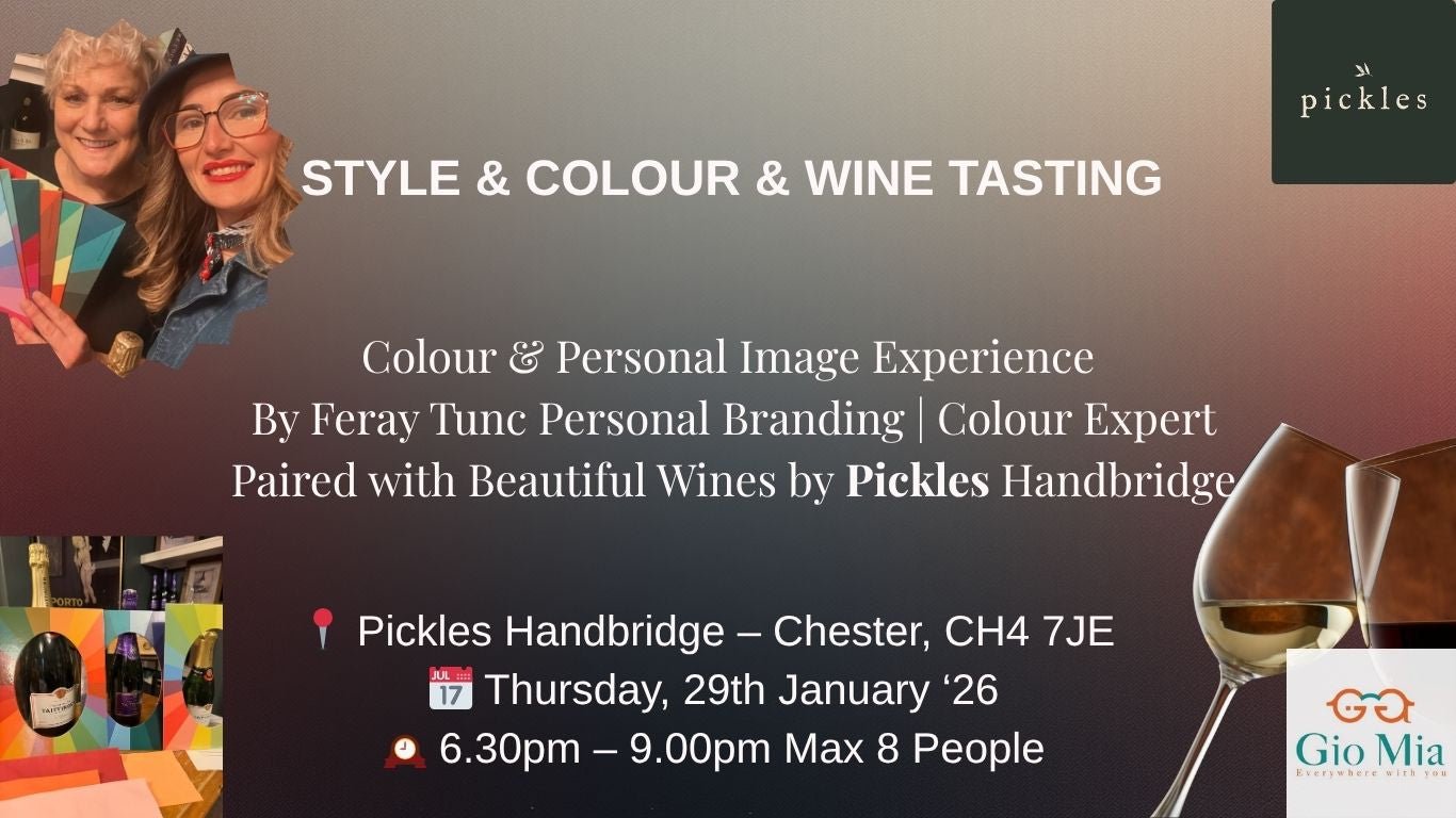 🍷 STYLE & COLOUR & WINE TASTING | Gio Mia x Pickles - Gio Mia by Feray