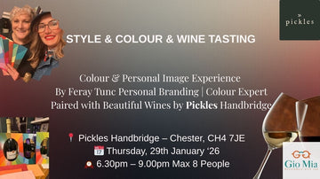 🍷 STYLE & COLOUR & WINE TASTING | Gio Mia x Pickles - Gio Mia by Feray