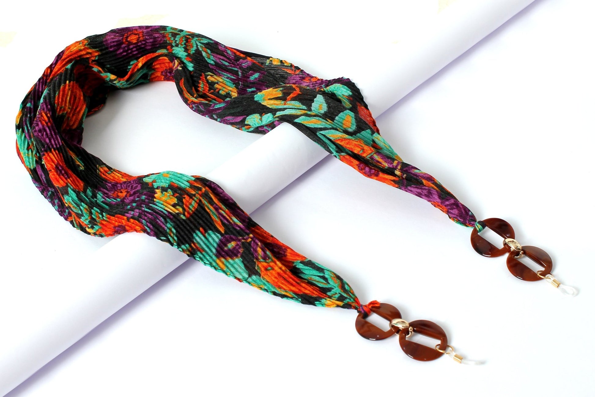 Sunglasses Colourful Fabric Chain - Summer10 - 1 - Gio Mia by Feray