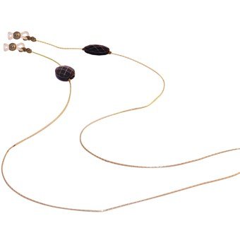 Sunglasses & Eyewear Metal Chain Wth Natural Stone - Gio Mia by Feray