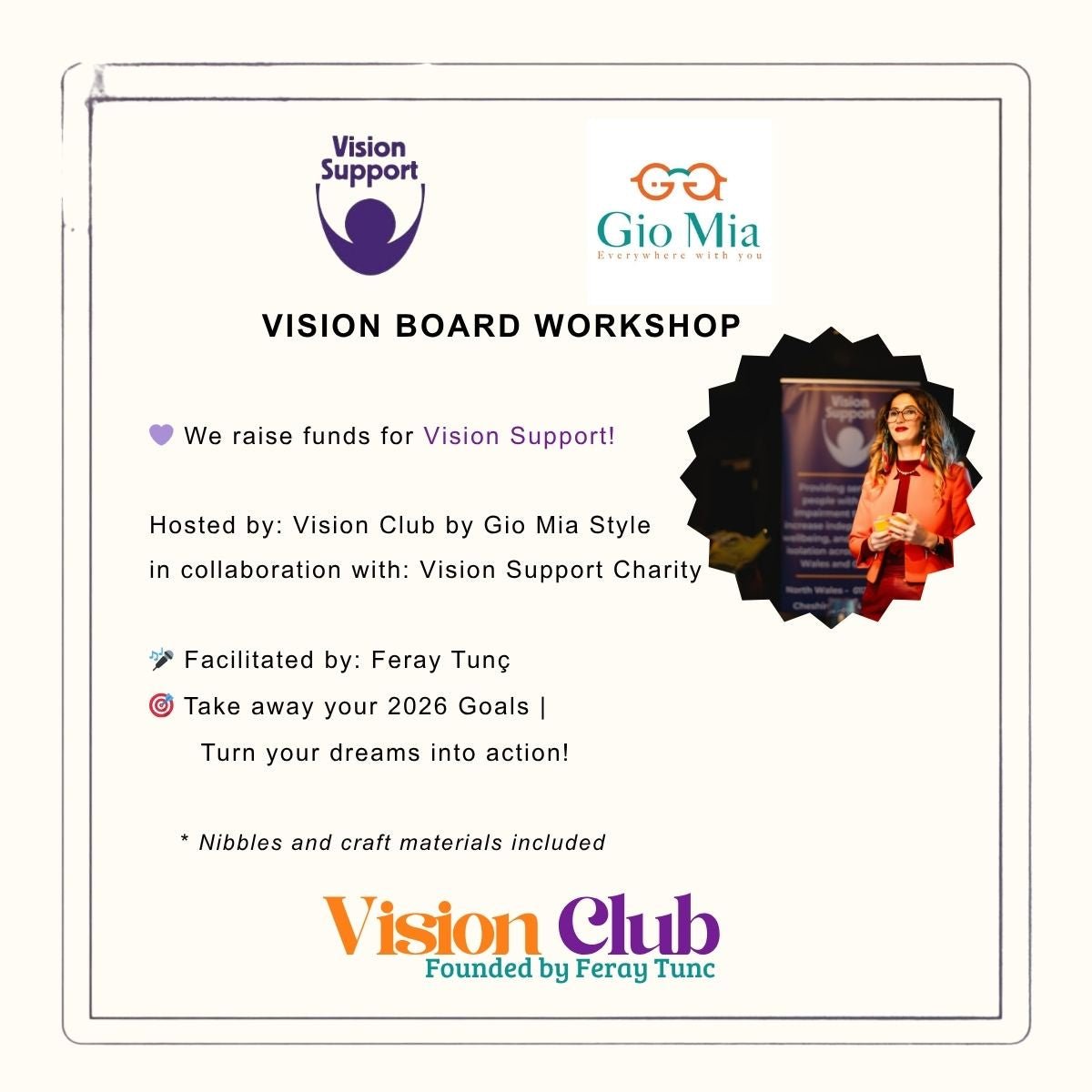 Vision Board & Colour Energy Evening 1 December - Gio Mia by Feray
